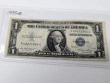 1935-E Currency - $1 Silver Certlificate