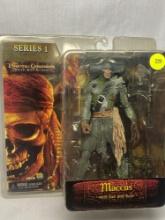 Pirates of the Caribbean Dead Man?s Chest: Maccus series 1 collectible figurine with prop axe and