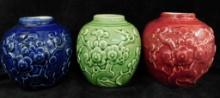 3 Matching Vases - China - Kienhua