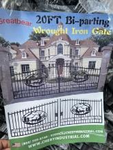 2024 Greatbear UNUSED 20 ft. Bi-Parting Iron Gate