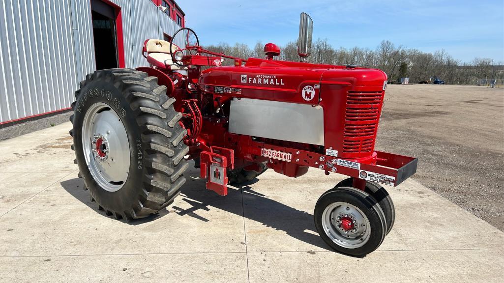 1952 Farmall Super M Pulling Tractor