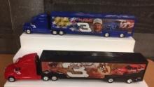 ACTION 1996 & 2003 DALE ERANHARDT TRUCK DIECASTS