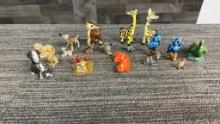 COLLECTION OF MINIATURE ANIMAL FIGURINES