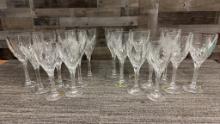 BLEIKRISTALL LEAD CRYSTAL GOBLET STEMWARE GLASSES