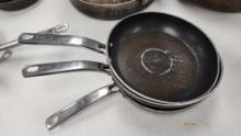 Lot of 3, 10in Fry Pans