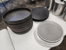 Lot of 21 Pizza Pans and Screens