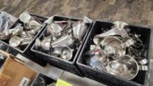 Lot of 55+ Stainless Steel Gravy Boats