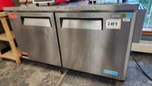 Turbo Air MUR-60 - 60in Undercounter Worktop Refrigerator, 2-Section