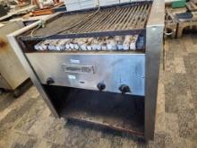 Ember Glo Natural Gas 36in Charbroiler, As-Is, Untested, Looks Like an Older Unit