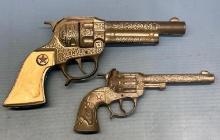 Two Toy Cap Guns, Texan Jr and Star