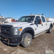 2014 FORD F-350 SUPERDUTY XL, 6.7L POWERSTROKE, 4X4, CREW CAB, LONG BED