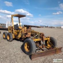MINI GRADER, BLADE-MOR MODEL 707-A, OROPS, 2CYL DIESEL ENGINE, FRONT PUSH BLADE/RIPPER COMBO, 7FT MO