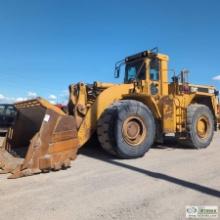 LOADER, 1996 CATERPILLAR 988F, EROPS, PIN-ON SPADE NOSED TOOTHED BUCKET