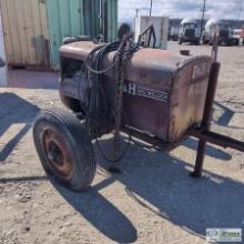 WELDER, P&H MODEL WA 200, 4CYL WISCONSIN GAS ENGINE, SINGLE AXLE TRAILER MOUNTED