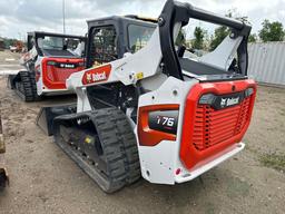 2023 BOBCAT T76 RUBBER TRACKED SKID STEER powered by diesel engine, equipped with rollcage,