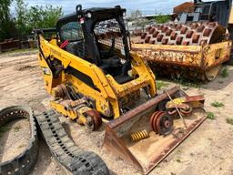 CAT 259D RUBBER TRACKED SKID STEER SN:CAT0259DAFTL05928 Parts.