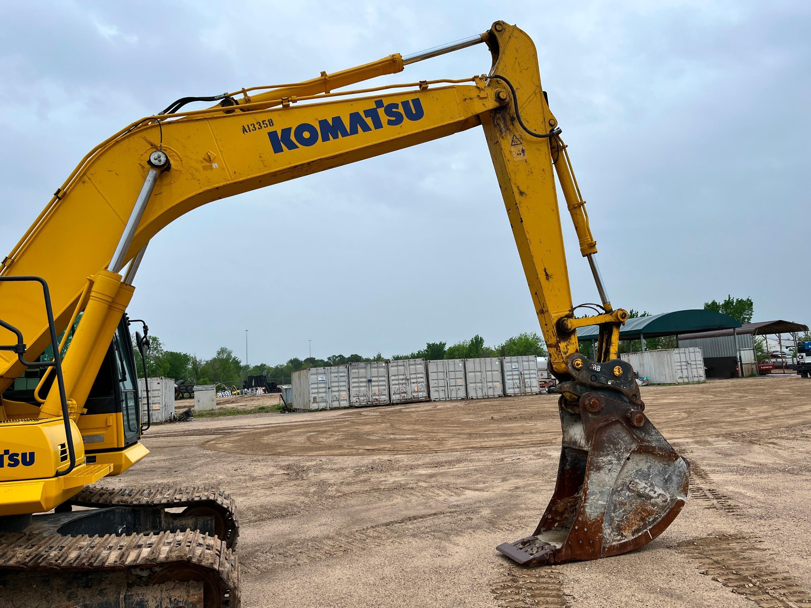 2021 KOMATSU PC210LC-11 HYDRAULIC EXCAVATOR SN:A13358 powered by Komatsu diesel engine, equipped