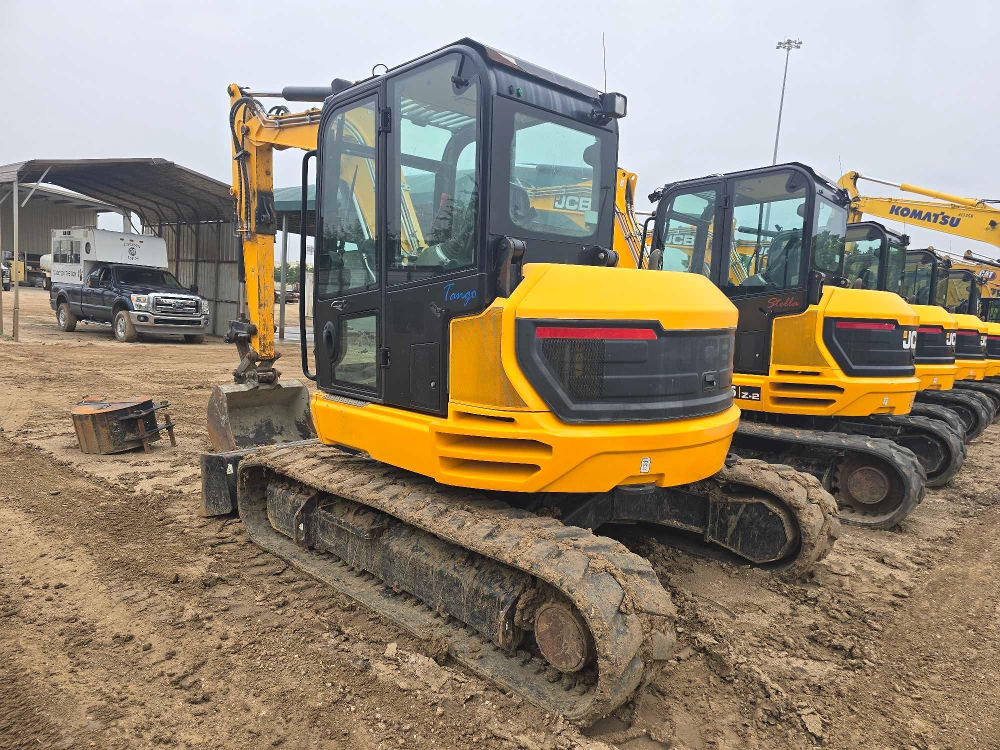 2021 JCB 85Z-2 HYDRAULIC EXCAVATOR SN:2972209 powered by Kohler diesel engine, equipped with Cab,