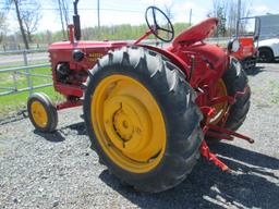 AGRICULTURAL TRACTOR ANTIQUE Massey Harris 22 agricultural tractor SN 5947 equipped with engine,