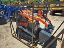 NEW AGT YSRT14 MINI TRACK LOADER SN: 012280 powered by Briggs & Stratton gas engine, 15HP, rubber