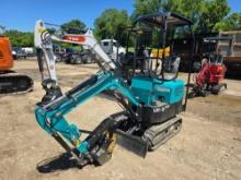 NEW LANTY LAT-12S HYDRAULIC EXCAVATOR SN: 23966 powered by gas engine, equipped with OROPS, front