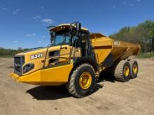 2015 BELL B30E ARTICULATED HAUL TRUCK SN:1206870 6x6, powered by diesel engine, equipped with Cab,