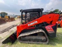 2021 KUBOTA SV75 RUBBER TRACKED SKID STEER SN:44657 powered by Kubota diesel engine, equipped with