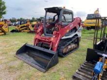 2017 TAKEUCHI TL10V2-R RUBBER TRACKED SKID STEER SN:410001073 powered by diesel engine, equipped