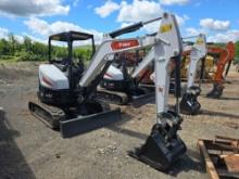 2023 BOBCAT E35 HYDRAULIC EXCAVATOR SN-914153 powered by diesel engine, equipped with OROPS, front