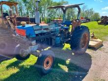 FORD 6610 AGRICULTURAL TRACTOR powered by diesel engine, equipped with ROPS Canopy, 3pt hitch, rear