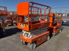 2016 SNORKEL S3219E SCISSOR LIFT SN:S3219E-04-002770 electric powered, equipped with 19ft. Platform