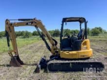 2018 CAT 305E HYDRAULIC EXCAVATOR SN:H5M07071 powered by Cat diesel engine, equipped with OROPS,