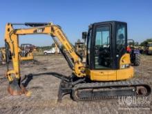 2019 CAT 305C HYDRAULIC EXCAVATOR SN:H5M09607 powered by Cat diesel engine, equipped with Cab, air,