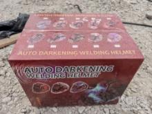 NEW AUTO DARKENING WELDING HELMET NEW SUPPORT EQUIPMENT