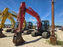 2016 LINKBELT 160X4 HYDRAULIC EXCAVATOR SN:LBX16007NFHEX1119 powered by diesel engine, equipped with