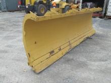 SNOW EQUIPMENT SNOW ATTACHMENT 12' HYDRAULIC REVERSIBLE SNOW PLOW equipped with harness
