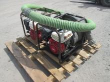 SUPPORT EQUIPMENT SUPPORT EQUIPMENT QTY (2) HONDA 3' & 4'' ' WATER PUMP powered by HONDA gas engine,