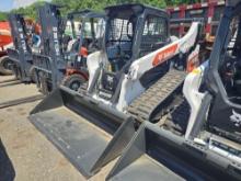 2023 BOBCAT T76 RUBBER TRACKED SKID STEER SN-26956,powered by diesel engine, equipped with rollcage,