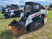 2021 BOBCAT T62 RUBBER TRACKED SKID STEER SN:B4SF11654 powered by diesel engine, equipped with