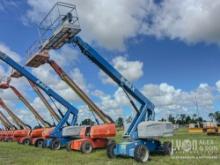 2015 GENIE S-60X BOOM LIFT SN:S60X15A-30055 4x4, powered by diesel engine, equipped with 60ft.