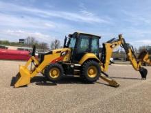 2020 CAT 416F2 TRACTOR LOADER BACKHOE SN:HWB02522 4x4, powered by Cat diesel engine, equipped with