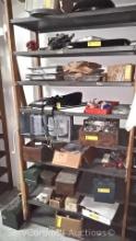 Lot on Shelves of Various Supply Vents, Blowers, Oven Trays, Electric Cord, Shims, Balast, Washer