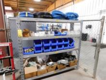 LOT: Rack w/Contents of MWD Parts & Consumables, O-Rings, Carbide Bushings, Connect on Cable