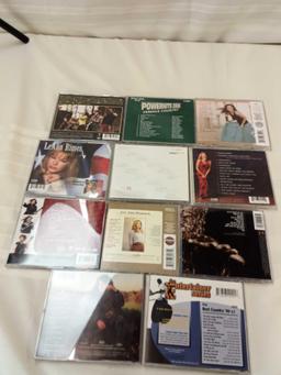 CD LOT FEMALE COUNTRY ARTISTS SHANIA,LEANN RIMES, KATHY MATTEA, AND OTHERS