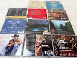 CD LOT COUNTRY WESTER MALE ARTISTS RASCAL FLATTS, DIERKS BENTLEY, GARTH BROOKS AND OTHERS