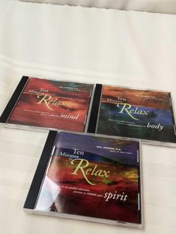 CD BOX SET OF 3 TEN MINUTES TO RELAX