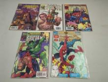 MARVEL COMICS THE SPECTACULAR SPIDER-MAN $1.99 LOT - FIVE