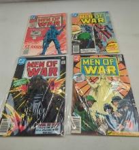 DC COMICS MEN OF WAR 35-CENT LOT - FOUR