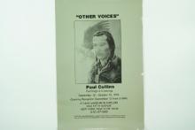Other Voices Paintings and Drawings by Paul Collins Poster