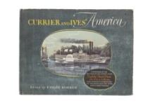 Rare First Edition of Currier and Ives America